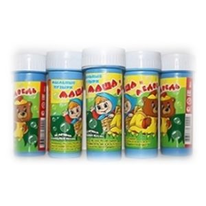 Мыльный пузырь"Маша и медведь" 1кор*20бл*6шт