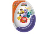 КОНФИТРЕЙД FRUITLS MAXI MAGIC LEGYC Карамель в пластиковом яйце с игрушкой 1кор*6бл*8шт, 11г.