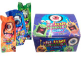 Карамель на неоновой палочке «Глаз» Eye Shape Lollipop 1кор*24бл*30шт, 10гр