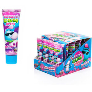 Жевательная резинка «Дуй пузырь! Bubble gum крем» 1 кор*12бл*20шт, 22 г
