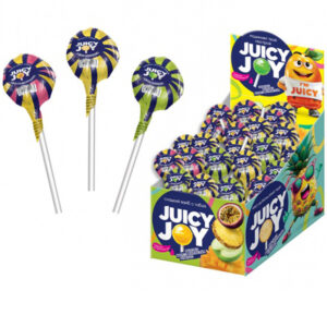КОНФИТРЕЙД JUICY JOY Карамель на палочке 1кор*12бл*100шт, 11г.