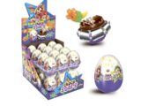 Яйцо из кондитерской глазури с игрушкой-сюрпризом «CHOCO STARS» 1кор*6бл*24шт, 25г