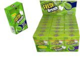 Жевательная резинка в коробочках FRESH BREATH мята, 1кор*12бл*24шт,14г