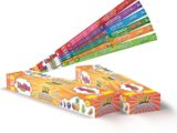 Жевательный мармелад LicoRiko кислые ремешки микс вкусов 1кор*6бл*72шт,15г