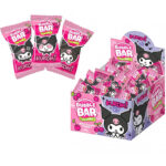 KUROMI BUBBLE BAR Жевательная резинка кислая с жидким центром 1кор*20бл*100шт,3г.