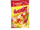 Растворимый напиток ИНВАЙТ Клубника-Банан 1кор*6бл*24шт,12гр