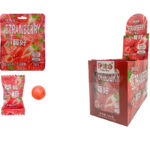 Леденцы сосательные со вкусом клубники Yimubai 1кор*12бл*20шт, 25г