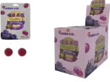 Мармеладные конфеты со вкусом фиолетового винограда Hengli Xiongzai 1кор*8бл*10шт, 70г